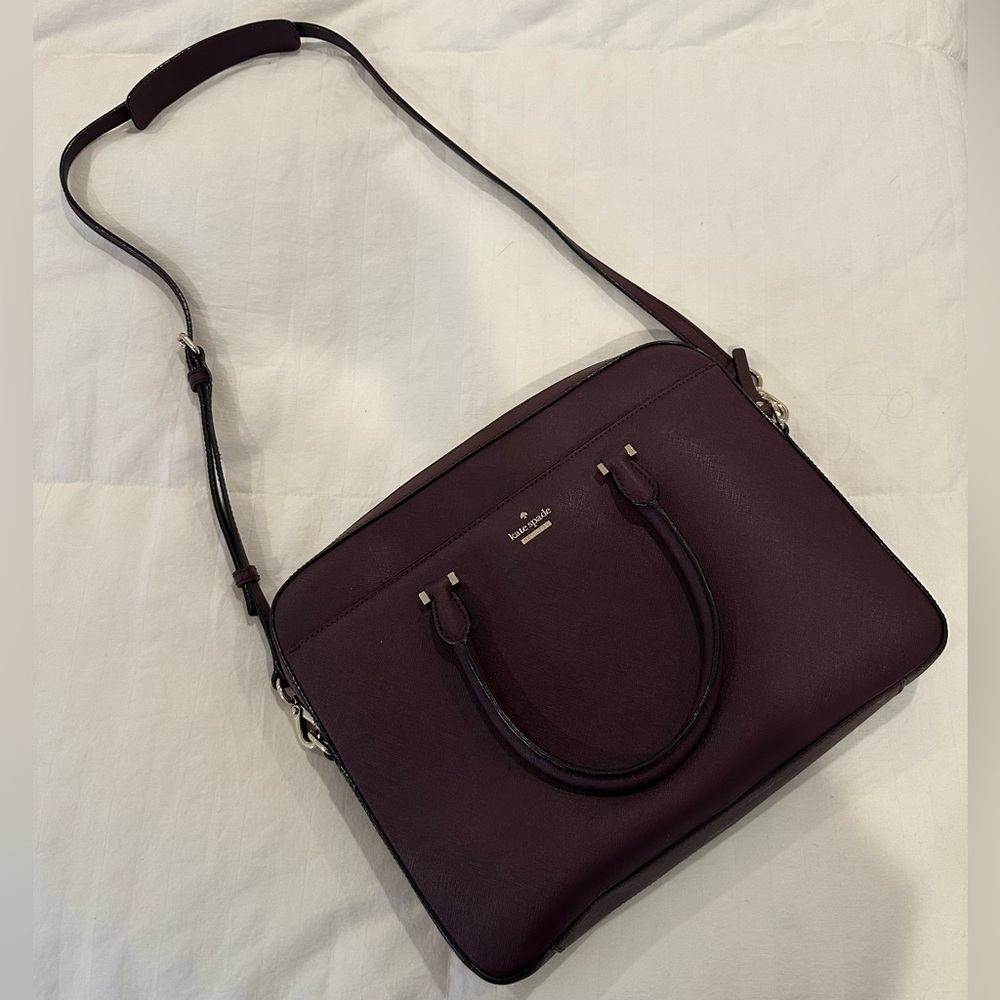 Kate Spade “saffiano” computer bag